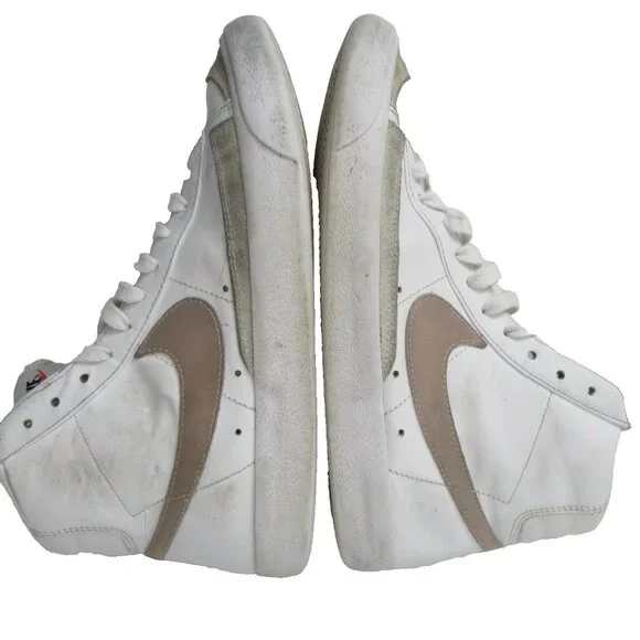 Nike Shoes Nike Blazer 77 Retro Mid White Gray Sneakers Shoes
